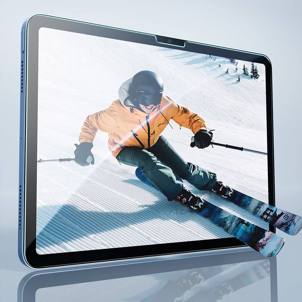 Gehärtetes Glas mit Positionierrahmen für iPad 11 / 10 gen. 2025 / 2022, ESR UltraFit Tempered Glass, 2 Stück - Image 10