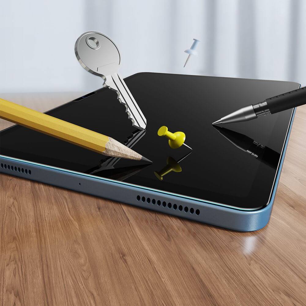 Gehärtetes Glas mit Positionierrahmen für iPad 11 / 10 gen. 2025 / 2022, ESR UltraFit Tempered Glass, 2 Stück - Image 8