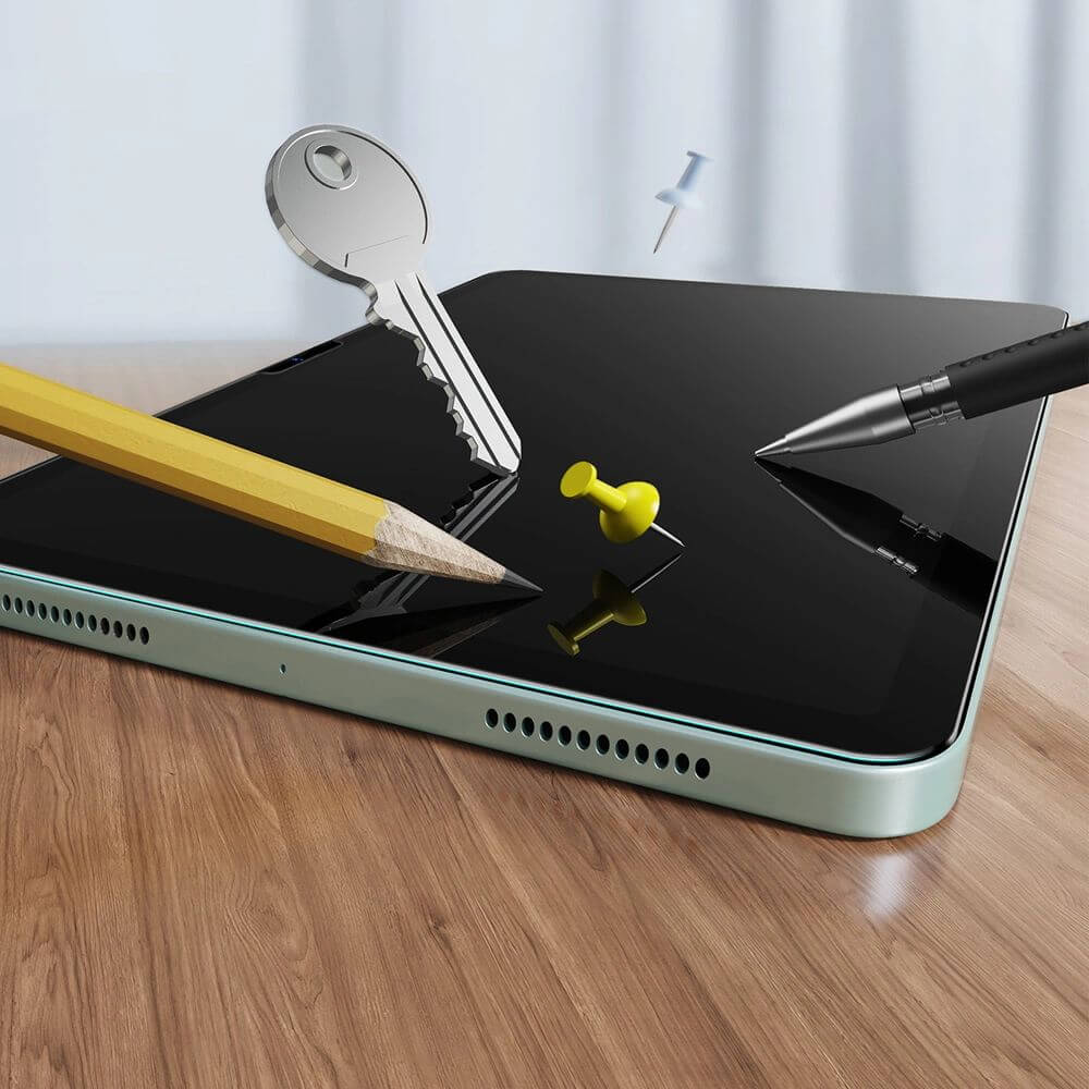 Gehärtetes Glas mit Positionierrahmen für iPad Air 13" M4/M3/M2, ESR UltraFit Tempered Glass, 2 Stück - Image 8