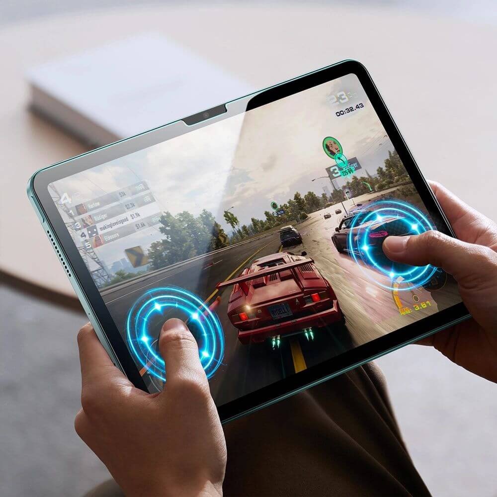 Gehärtetes Glas mit Positionierrahmen für iPad Air 13" M4/M3/M2, ESR UltraFit Tempered Glass, 2 Stück - Image 9