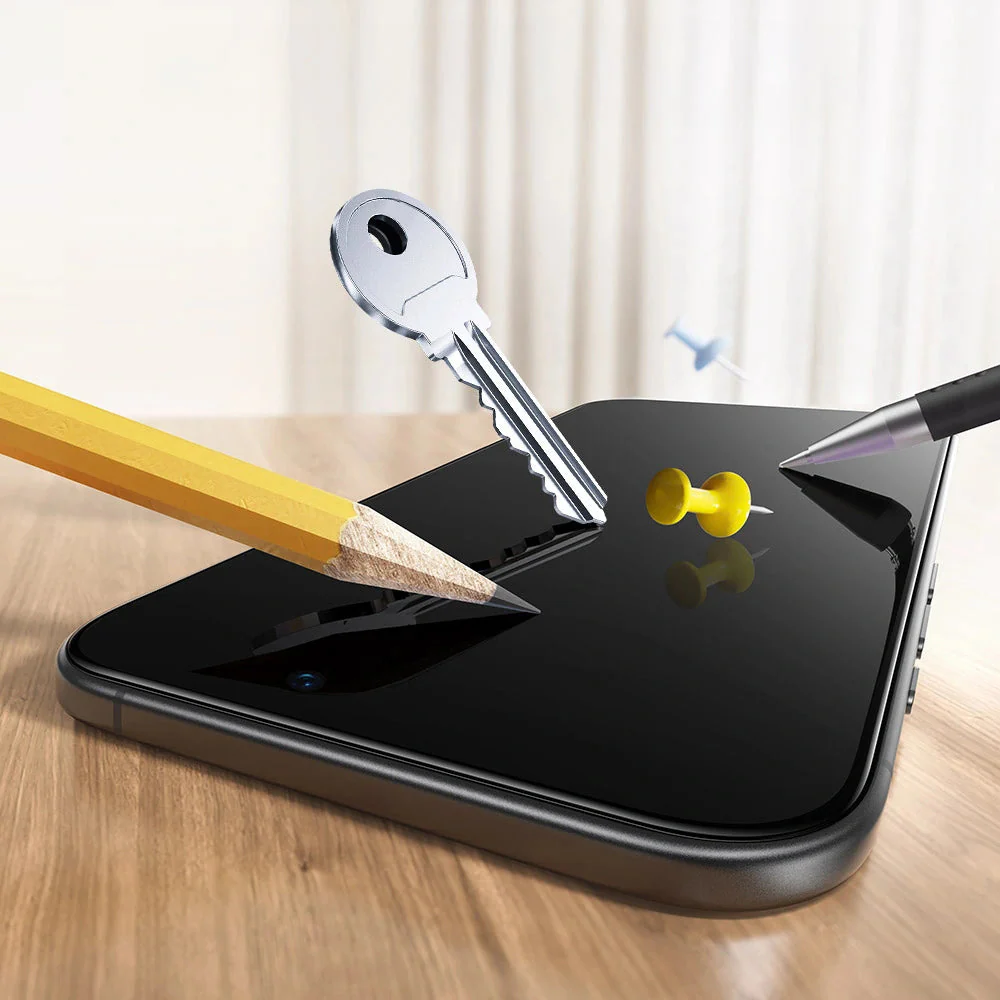 Gehärtetes Glas mit Positionierungsrahmen für iPhone Air, ESR UltraFit Tempered Glass, 2 Stück - Image 7