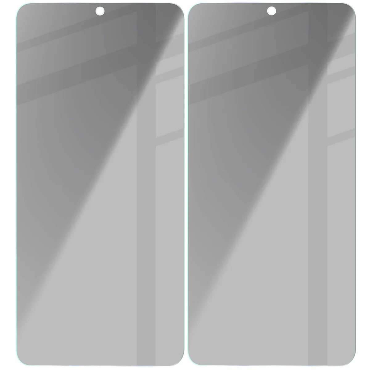 Gehärtetes Glas mit Privatschutzfilter für Galaxy S23, Bizon Glass Clear Shadow Duo, getönt, 2 Stück - Image 4