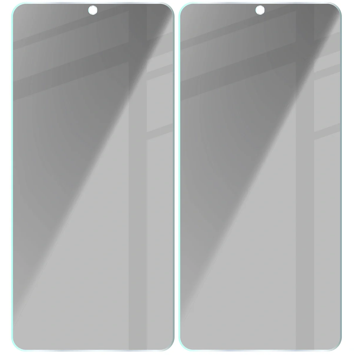 Gehärtetes Glas mit Privatschutzfilter für Galaxy S26, Bizon Glass Clear Shadow Duo, getönt, 2 Stück - Image 4
