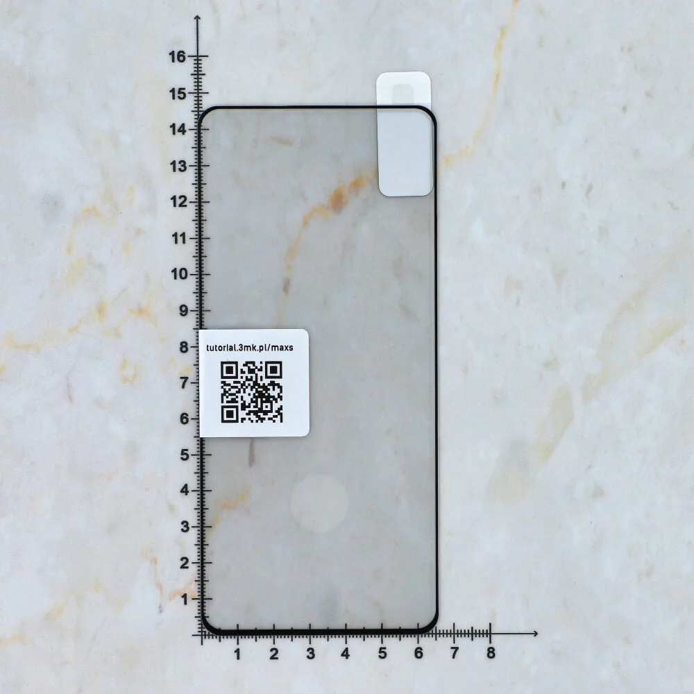 Gehärtetes Glas 3mk HardGlass Max FP für Galaxy S21 5G schwarzer Rahmen - Image 2