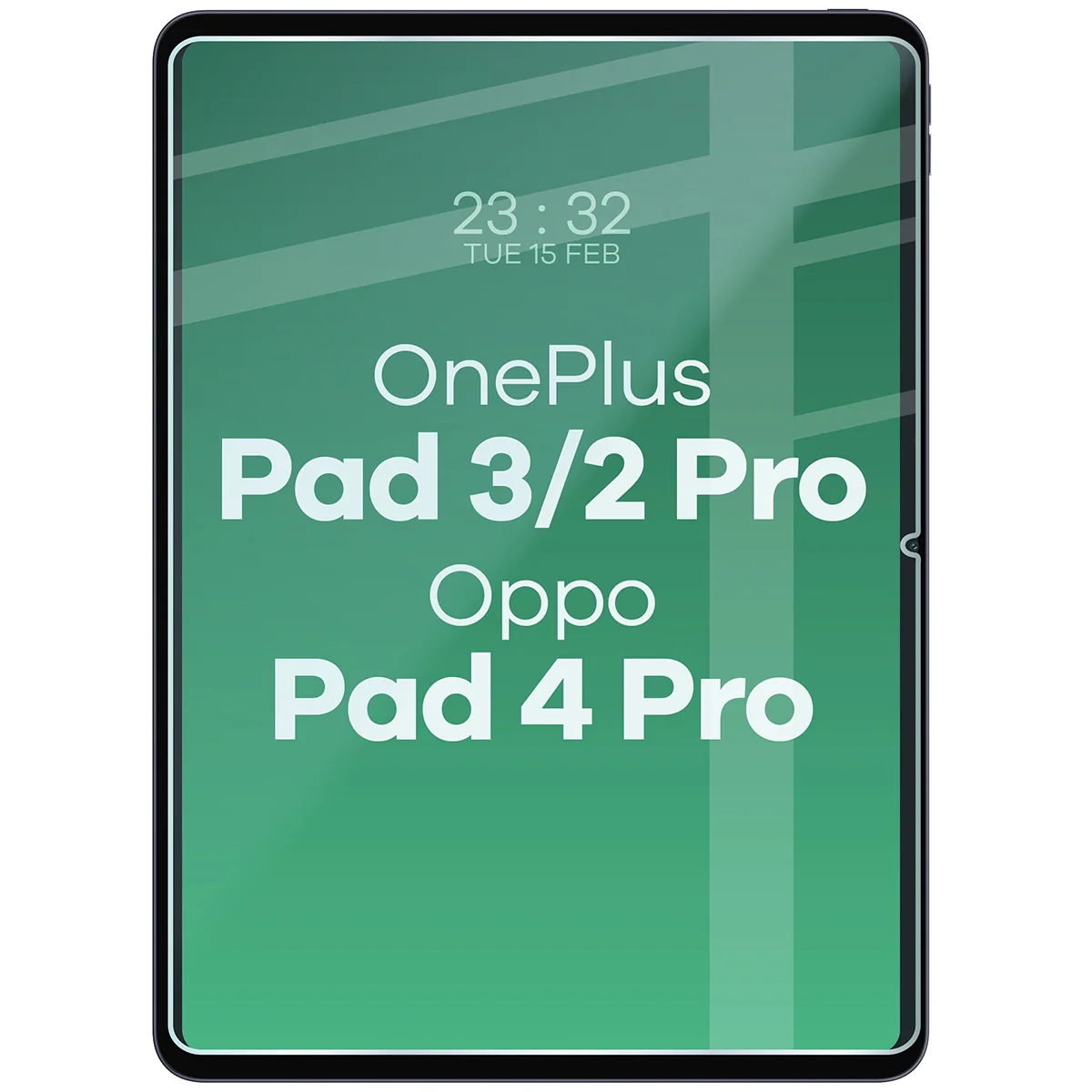 Gehärtetes Glas für OnePlus Pad 3/2 Pro/OPPO Pad 4 Pro, Bizon Glass Tab Clear Duo, 2 Stück - Image 3