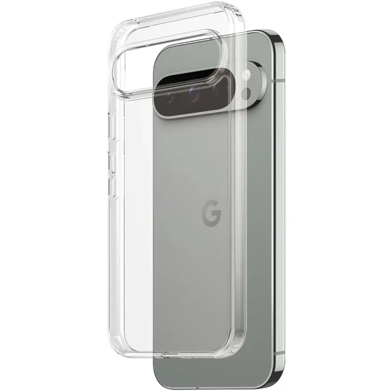 Gepanzerte Handyhülle für Google Pixel 9 Pro XL, PanzerGlass HardCase, Transparent