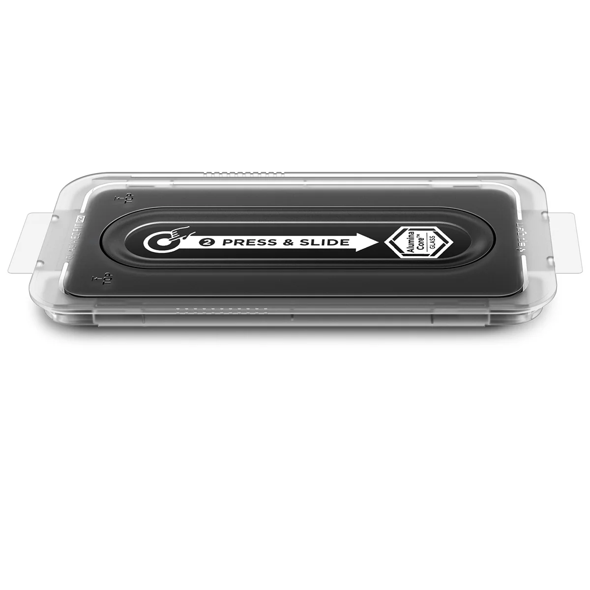 Glas + Applikator für Galaxy S25 FE, Spigen Glas.tR EZ Fit Pro 1-Pack (AC) - Image 5