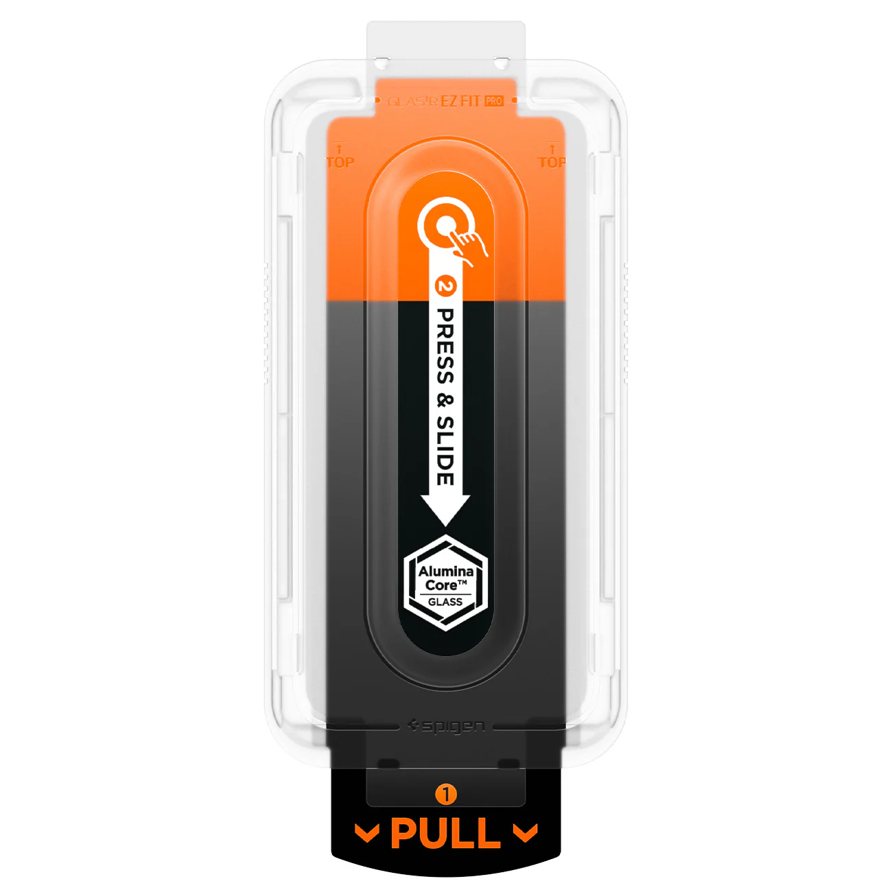 Glas + Applikator für Galaxy S25 FE, Spigen Glas.tR EZ Fit Pro 2-Pack (AC) - Image 4