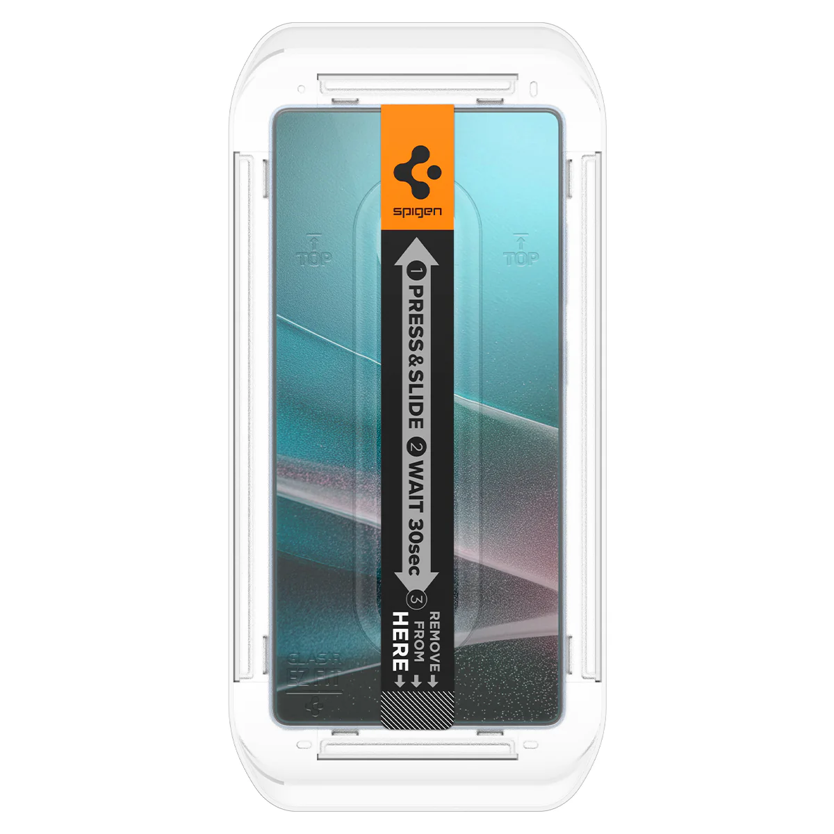 Glas + Applikator für Galaxy S25 Ultra, Spigen Glas.tR EZ Fit 2-Pack - Image 4