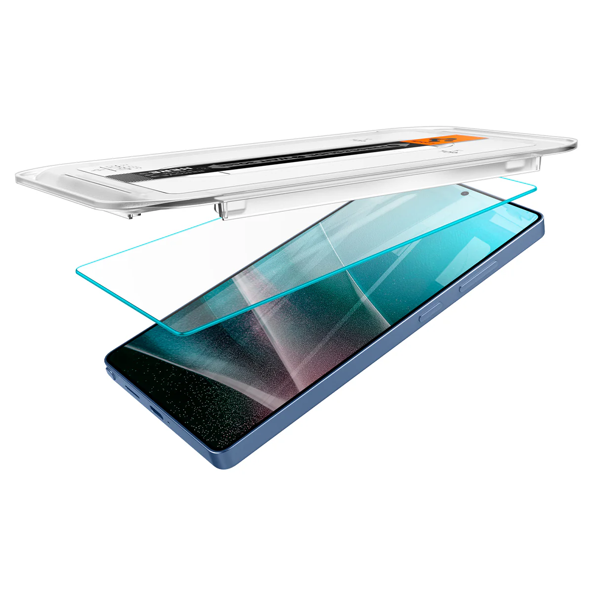 Glas + Applikator für Galaxy S25 Ultra, Spigen Glas.tR EZ Fit 2-Pack - Image 8