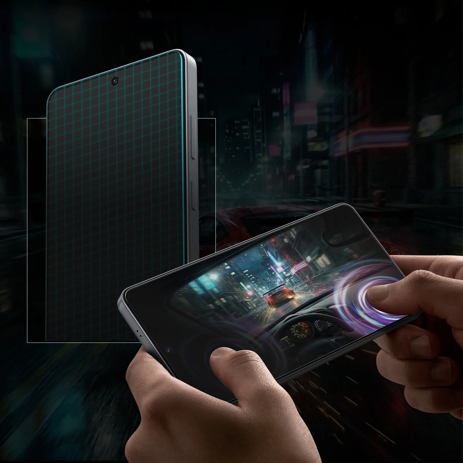 Glas + Applikator für Galaxy S26, Spigen Glas.tR EZ Fit Pro (AC) Privacy 1-Pack - Image 12