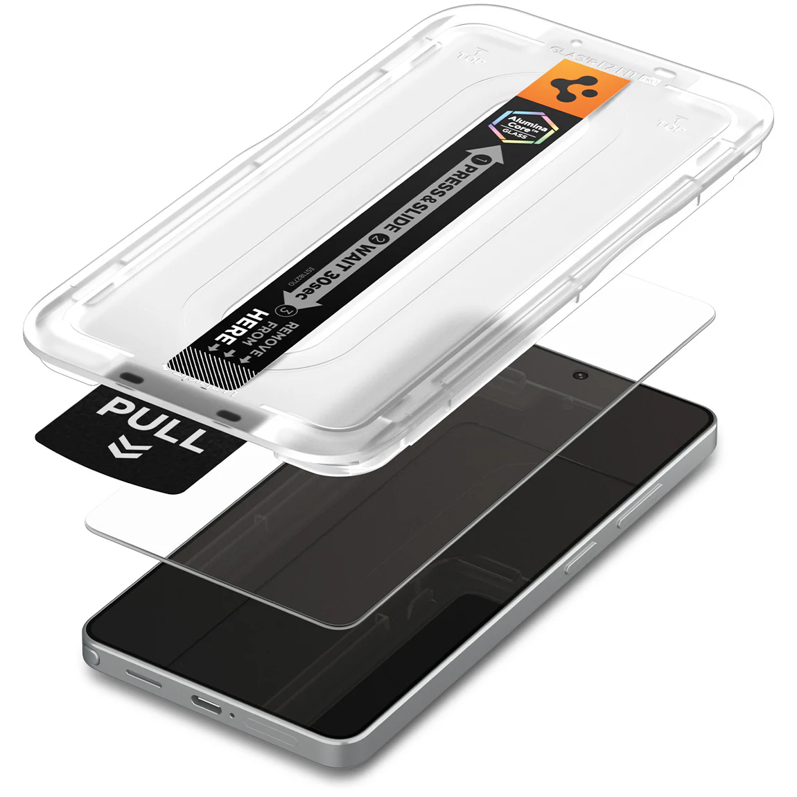 Antireflex Glas + Applikator für Galaxy S26 Ultra, Spigen Glas.tR EZ Fit Pro AntiReflection 2-Pack (AC) - Image 4
