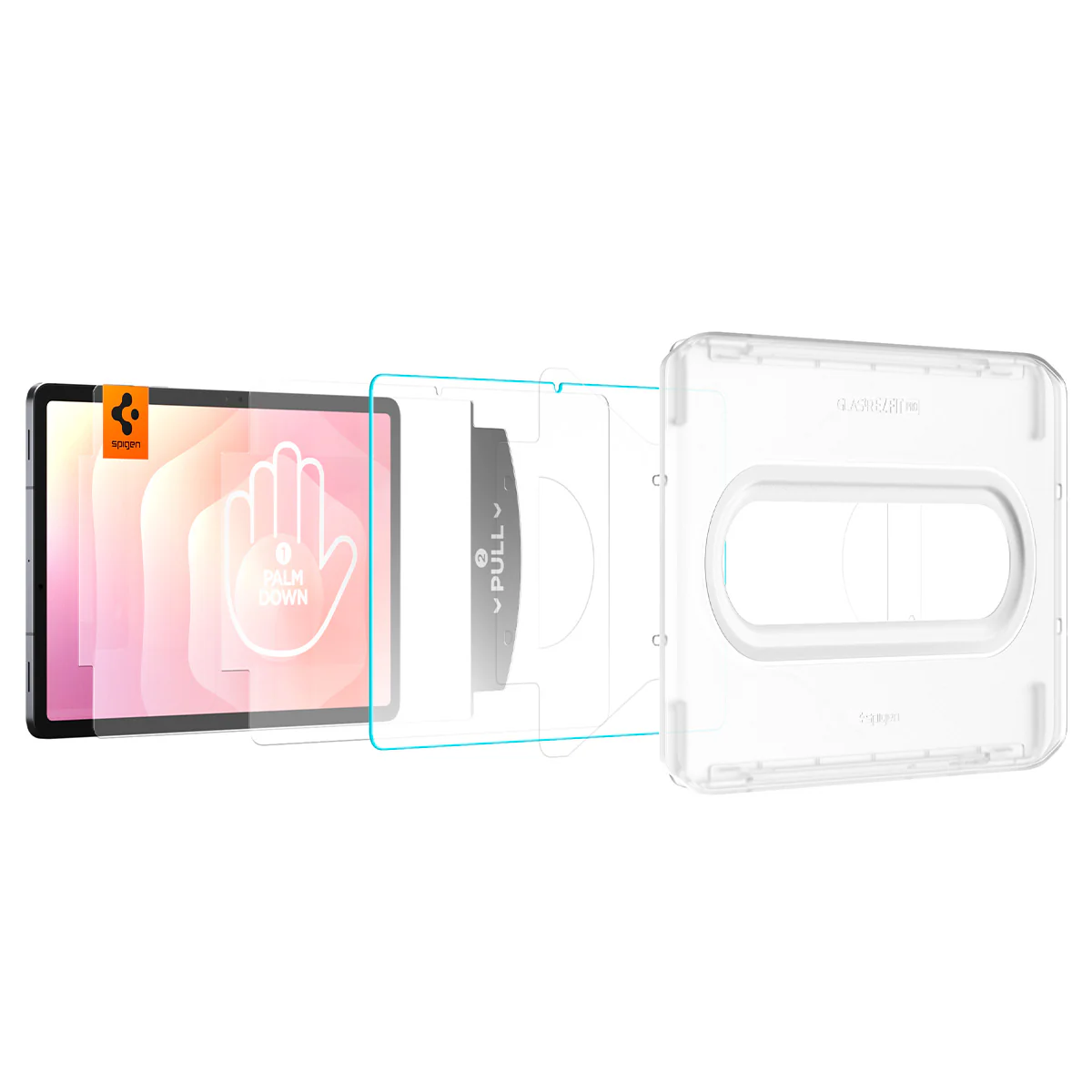 Glas + Applikator für Galaxy Tab S11, Spigen Glas.tR EZ Fit Pro 1-Pack - Image 5