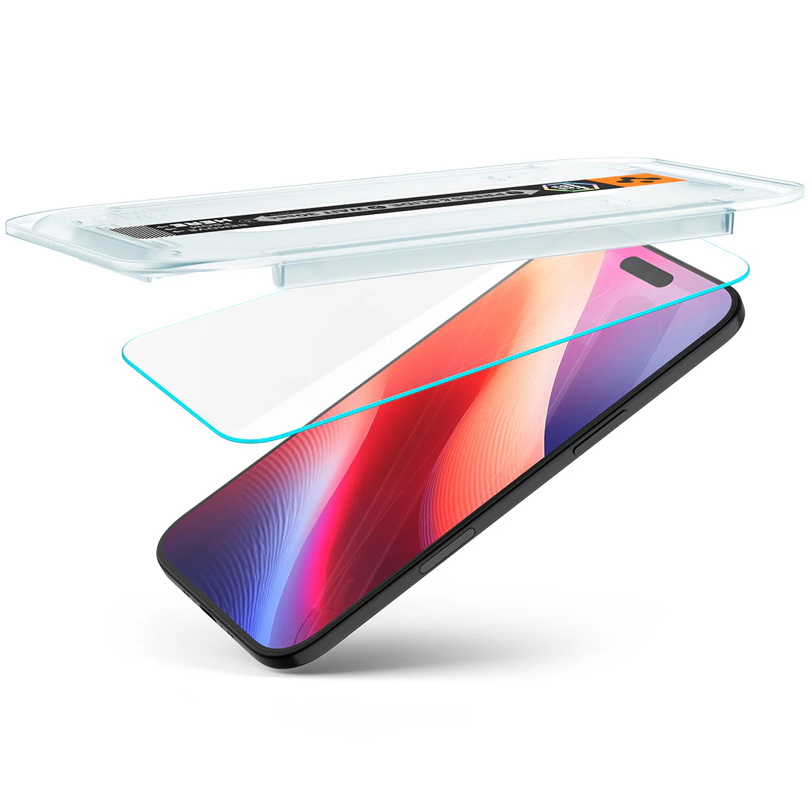 Glas + Applikator für iPhone Air, Spigen Glas.tR EZ Fit 2-Pack (AC) - Image 6