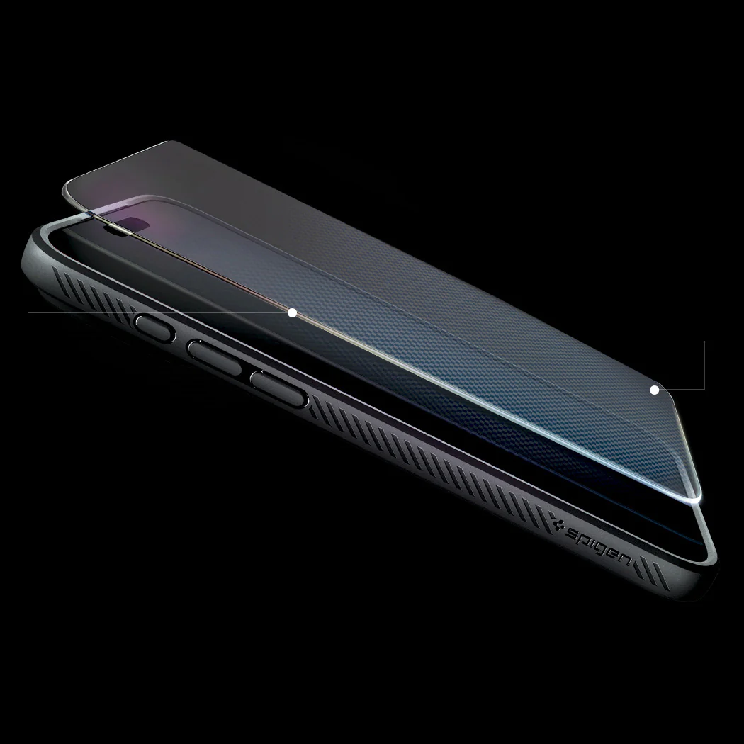 Glas + Applikator für iPhone Air, Spigen Glas.tR EZ Fit Privacy 2-Pack (AC) - Image 8