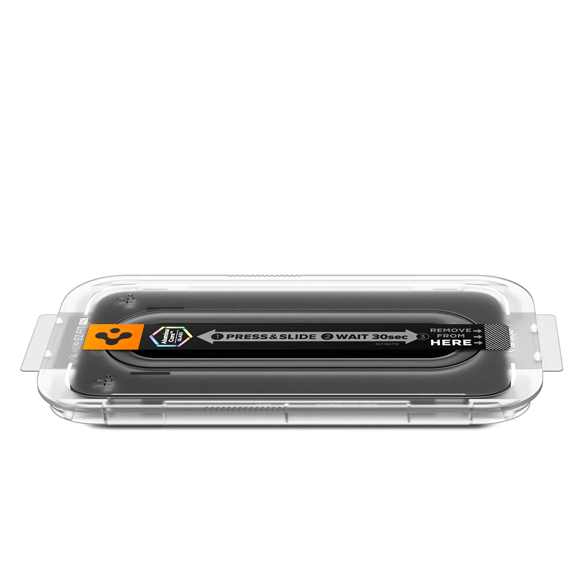 Glas + Applikator für iPhone 17 Pro / 17 / 16 Pro, Spigen Glas.tR EZ Fit Pro Privacy 1-Pack (AC) - Image 6