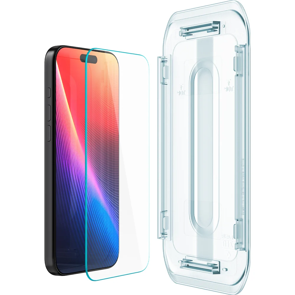 Glas + Applikator für iPhone 17 Pro / 17 / 16 Pro, Spigen Glas.tR EZ Fit 2-Pack (AC) - Image 6