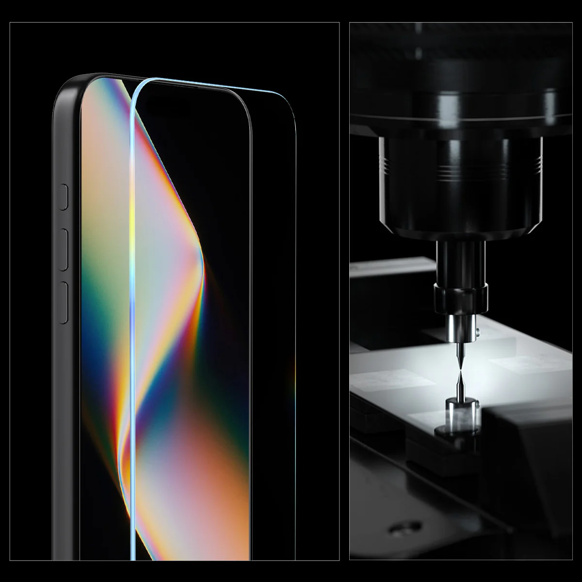 Glas + Applikator für iPhone 17 Pro Max / 16 Pro Max, Spigen Glas.tR EZ Fit Pro Privacy 1-Pack (AC) - Image 7