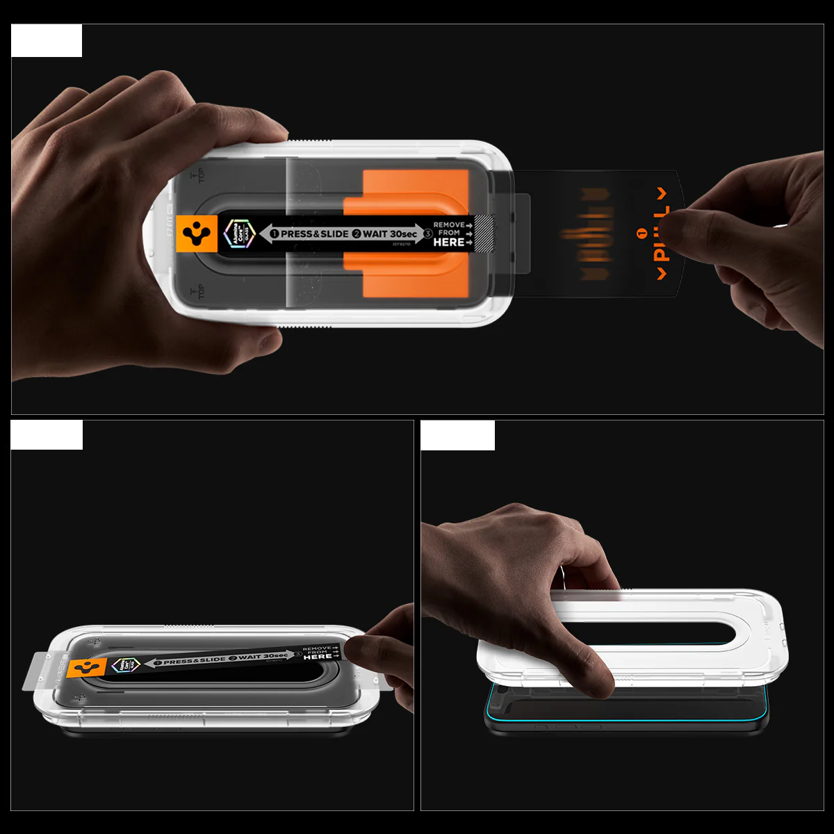 Glas + Applikator für iPhone Air, Spigen Glas.tR EZ Fit Pro Privacy 1-Pack (AC) - Image 12