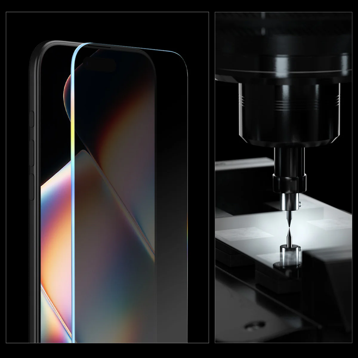 Glas + Applikator für iPhone Air, Spigen Glas.tR EZ Fit Pro Privacy 1-Pack (AC) - Image 7