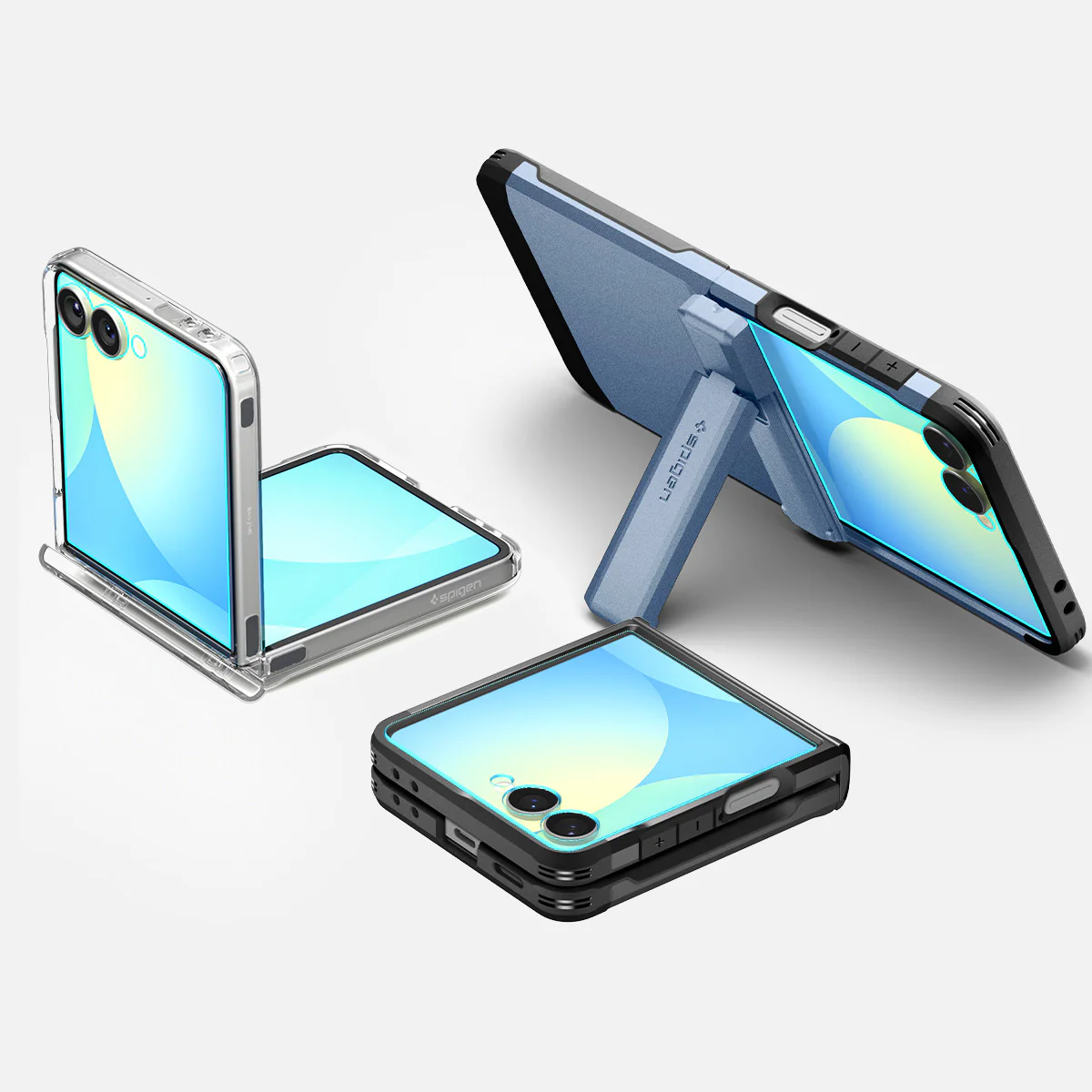 Glas für die Handyhülle für Galaxy Z Flip7, Spigen Glas.tR EZ Fit, Transparent - Image 13