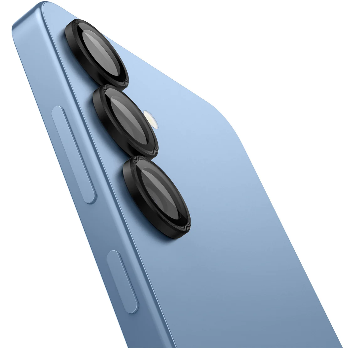 Glas für die Kamera für Galaxy S25, Spigen Glas.tR EZ Fit Optik Pro 2-Pack, Schwarz - Image 3