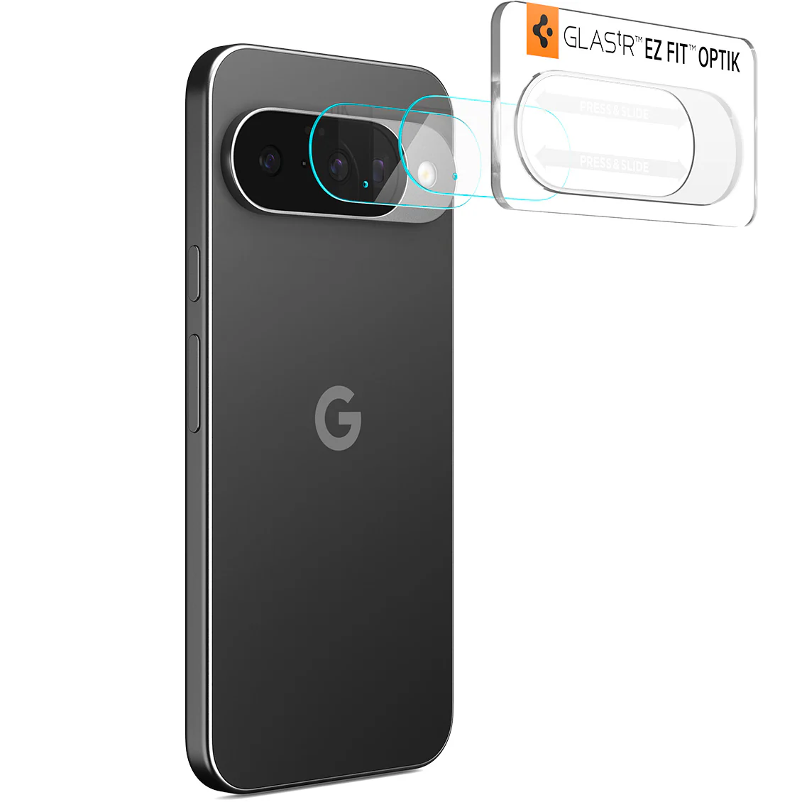 Glas für die Kamera für Google Pixel 10, Spigen Glas.tR Ez Fit Optik 2-Pack, Transparent - Image 2