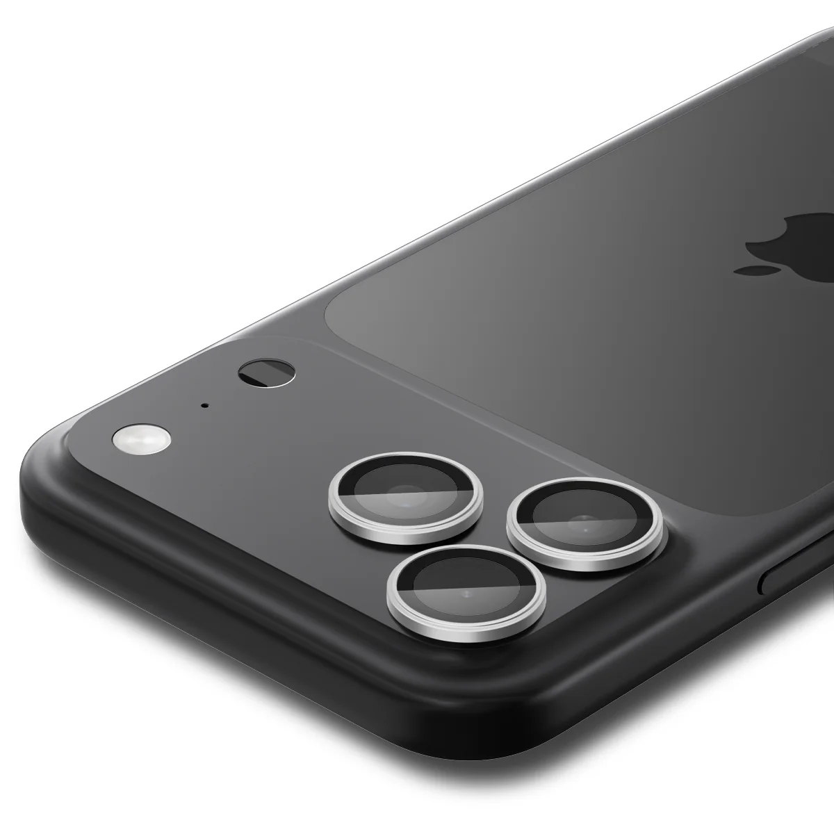 Glas für die Kamera für iPhone 17 Pro Max - 14 Pro, Spigen Glas.tR Ez Fit Optik Pro 2-Pack, Schwarz-Silbern - Image 6