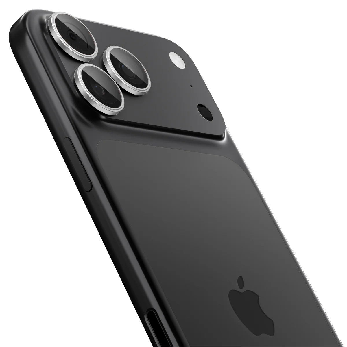 Glas für die Kamera für iPhone 17 Pro Max - 14 Pro, Spigen Glas.tR Ez Fit Optik Pro 2-Pack, Schwarz-Silbern - Image 7