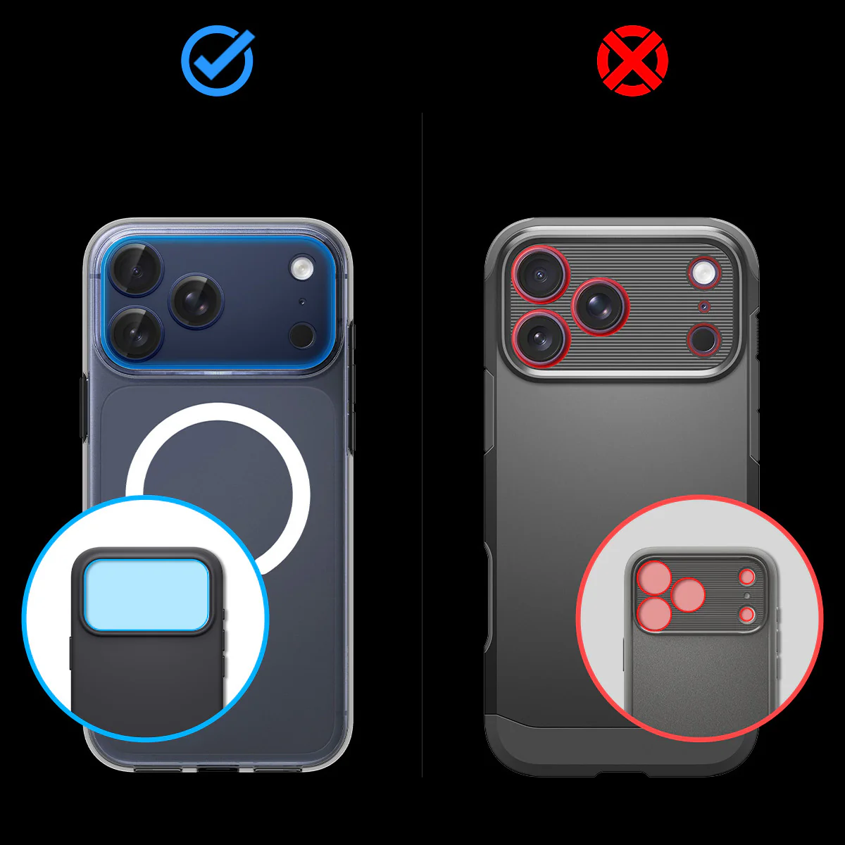 Glas für die Kamera für iPhone 17 Pro Max, Spigen Glas.tR Ez Fit Optik Pro XL 1-Pack, Dunkelblau - Image 18
