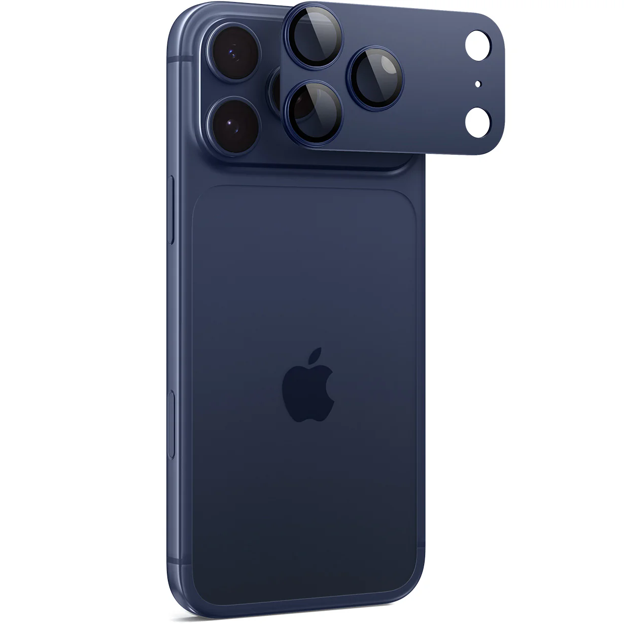 Glas für die Kamera für iPhone 17 Pro Max, Spigen Glas.tR Ez Fit Optik Pro XL 1-Pack, Dunkelblau - Image 7