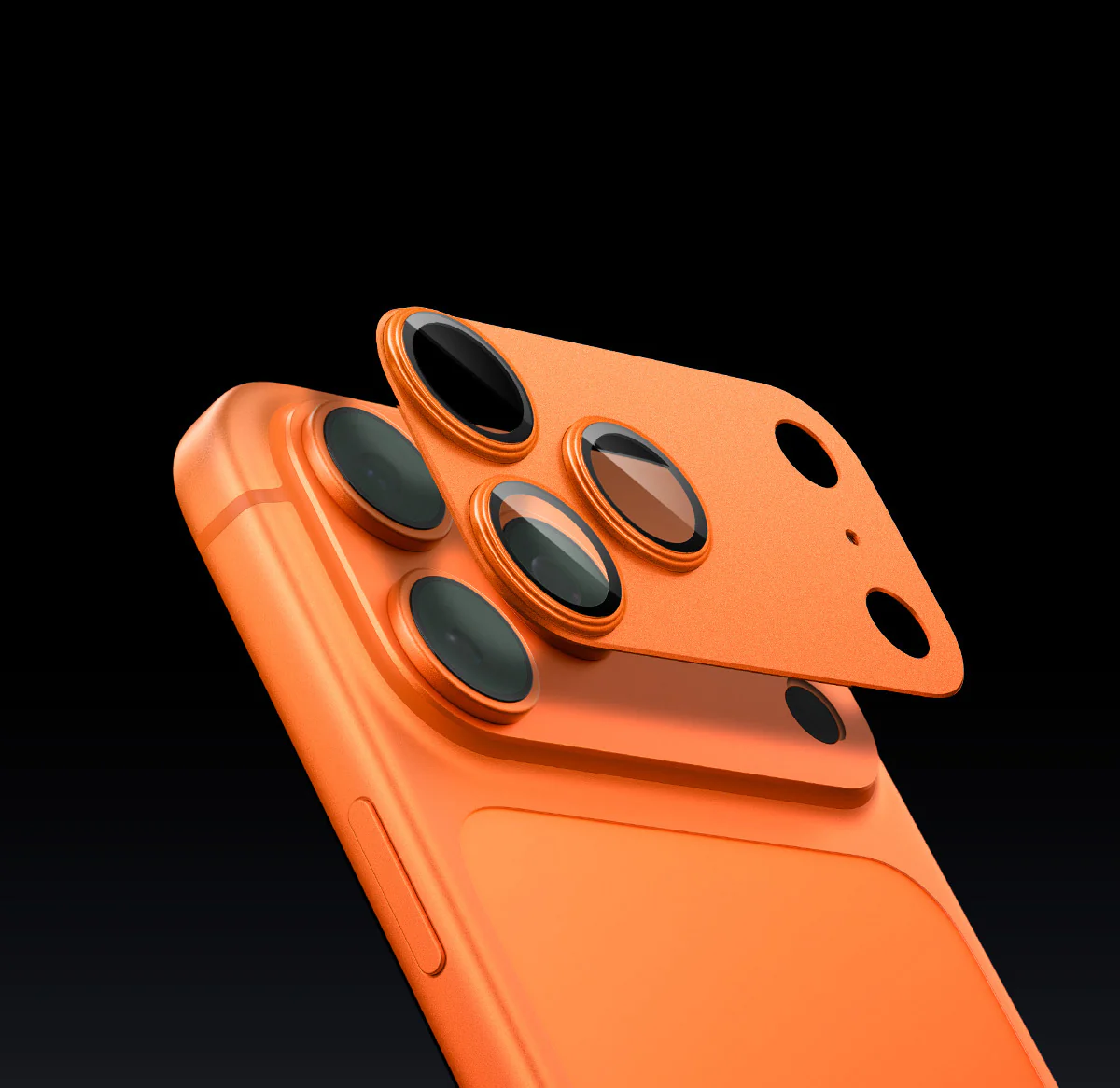 Glas für die Kamera für iPhone 17 Pro, Spigen Glas.tR Ez Fit Optik Pro XL 1-Pack, Orange - Image 13