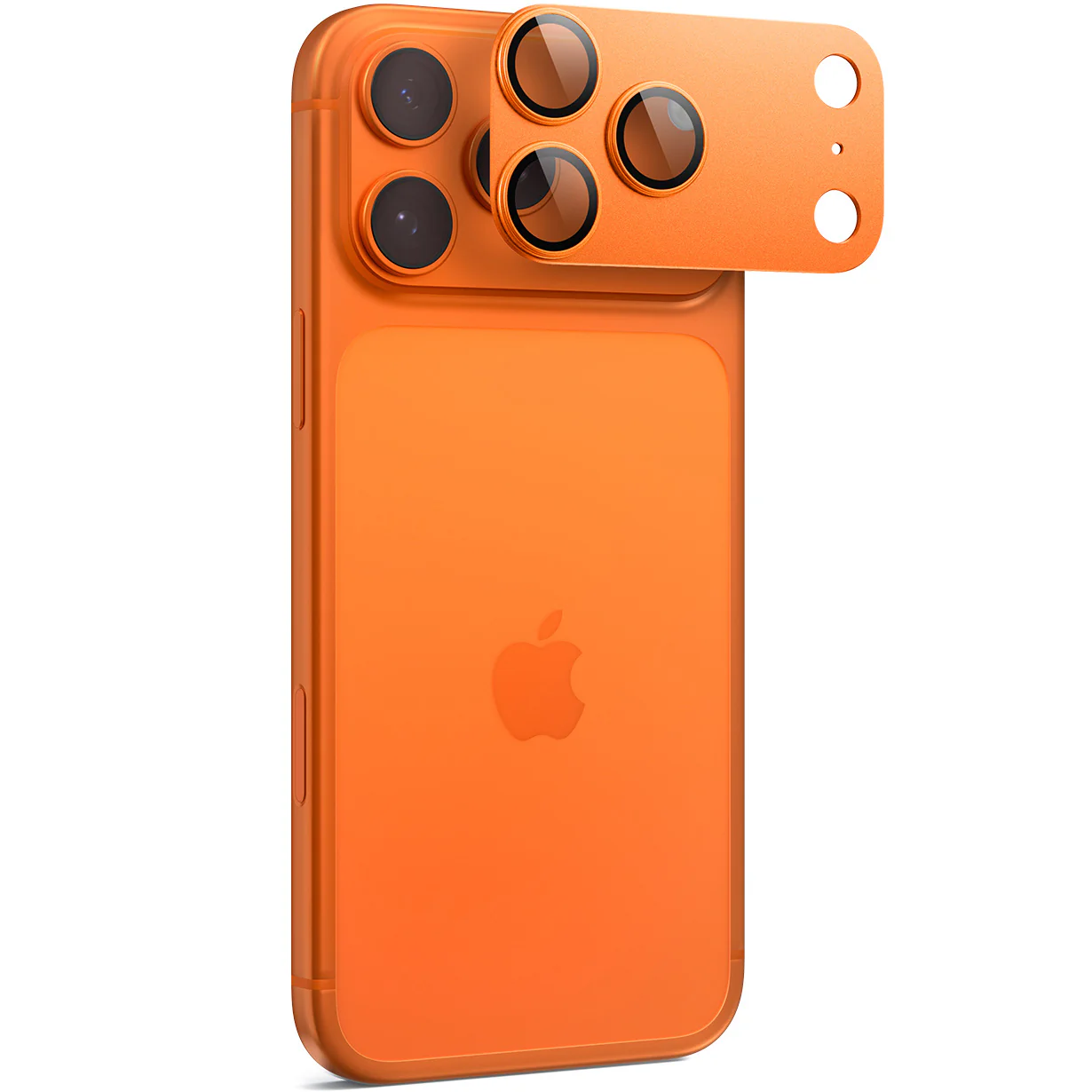 Glas für die Kamera für iPhone 17 Pro, Spigen Glas.tR Ez Fit Optik Pro XL 1-Pack, Orange - Image 7