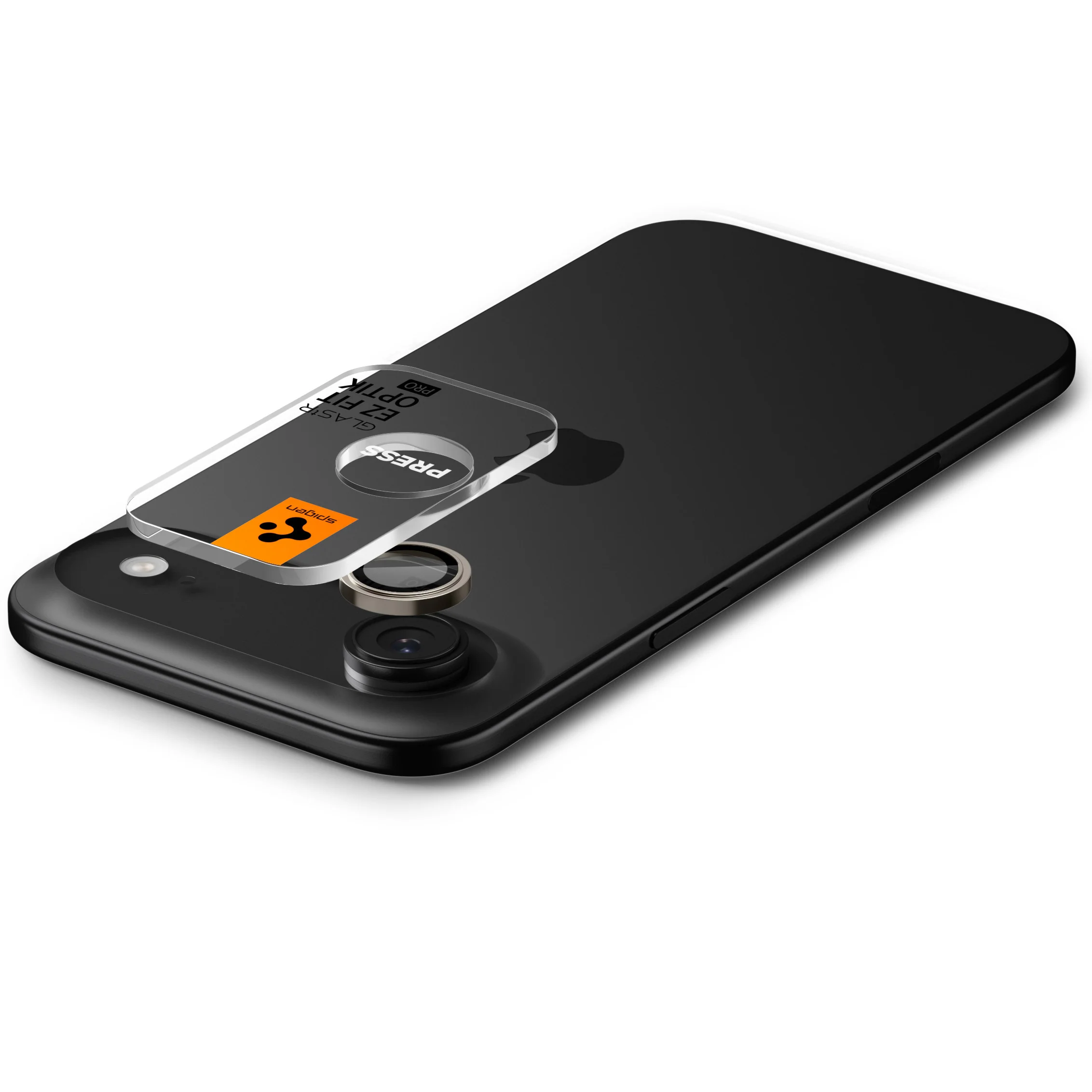 Glas für die Kamera für iPhone Air, Spigen Glas.tR EZ Fit Optik Pro 2-Pack, Schwarz-Golden - Image 5