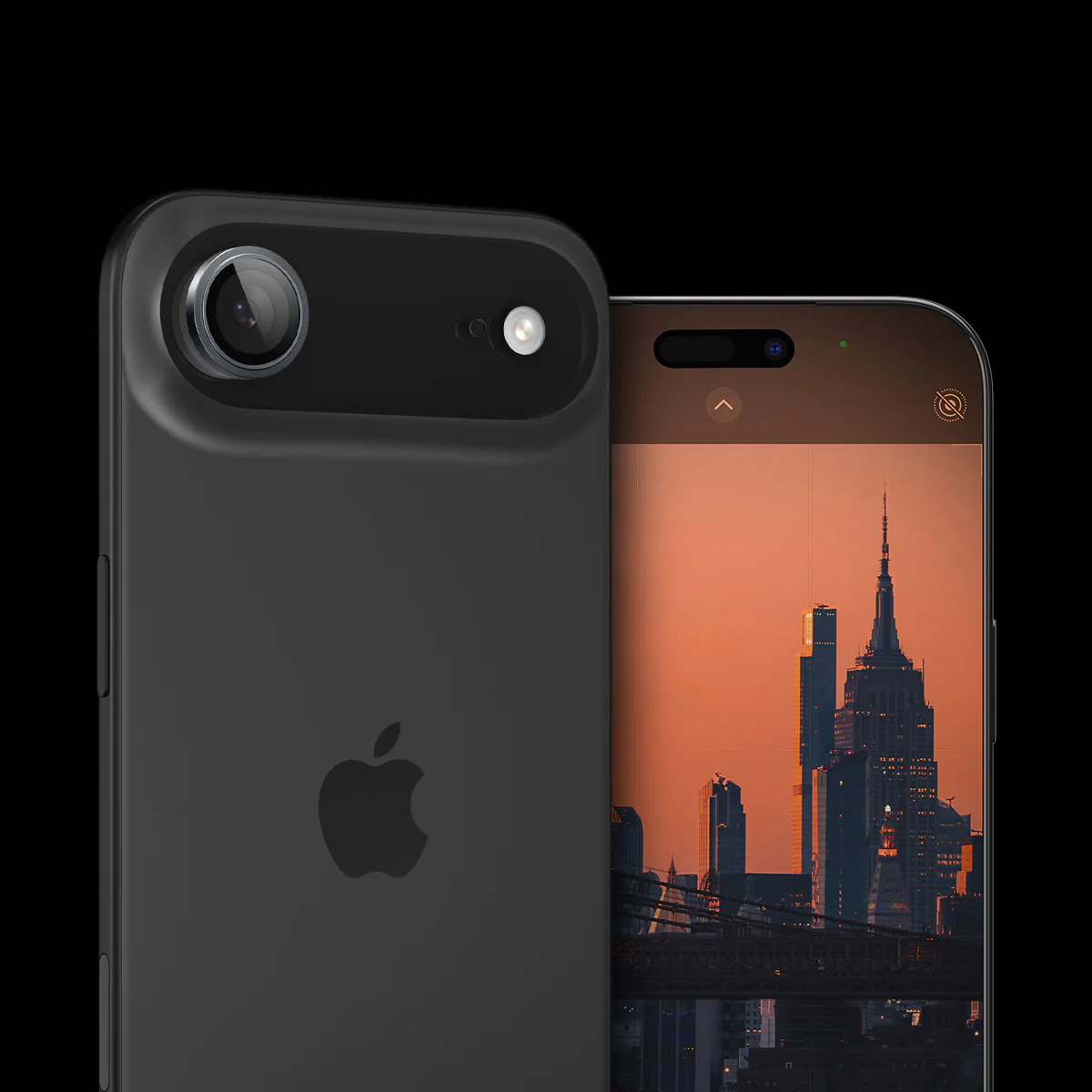 Glas für die Kamera für iPhone Air, Spigen Glas.tR EZ Fit Optik Pro 2-Pack, Schwarz-Grau - Image 8