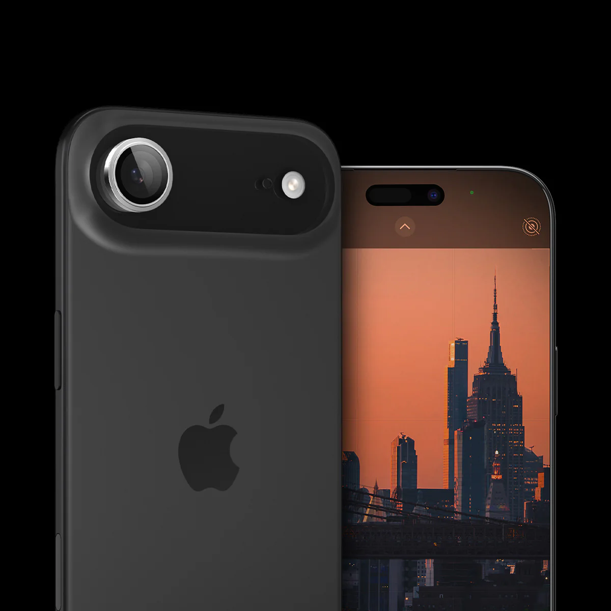 Glas für die Kamera für iPhone Air, Spigen Glas.tR EZ Fit Optik Pro 2-Pack, Schwarz-Silbern - Image 8