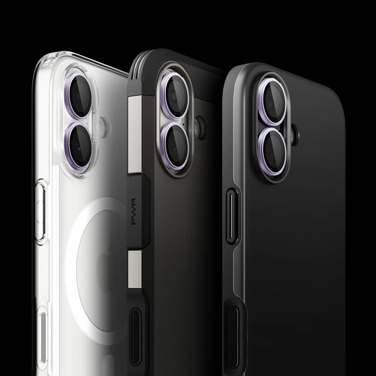 Glas für die Kamera Spigen Glas.tR EZ Fit Optik Pro 2-Pack für iPhone 17 / 16 Plus / 16, Schwarz-Violett - Image 16