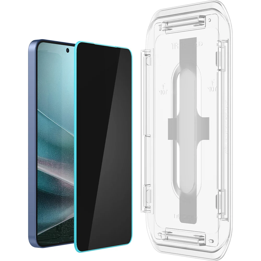 Glas für die Schutzhülle für Galaxy S25 / S24, Spigen Glas.tR EZ Fit Privacy 2-Pack - Image 4