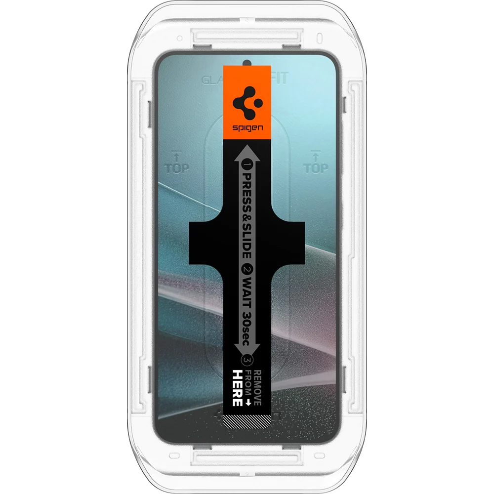 Glas für die Schutzhülle für Galaxy S25 / S24, Spigen Glas.tR EZ Fit Privacy 2-Pack - Image 5