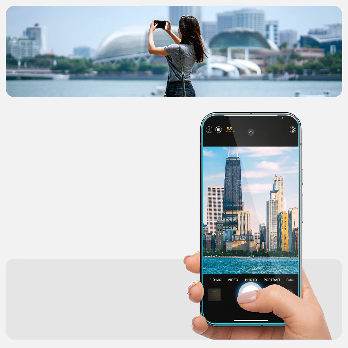 Glas für die Schutzhülle für Google Pixel 10 / 10 Pro / 9 / 9 Pro, Spigen Glas.tR EZ Fit Privacy 2-Pack - Image 9