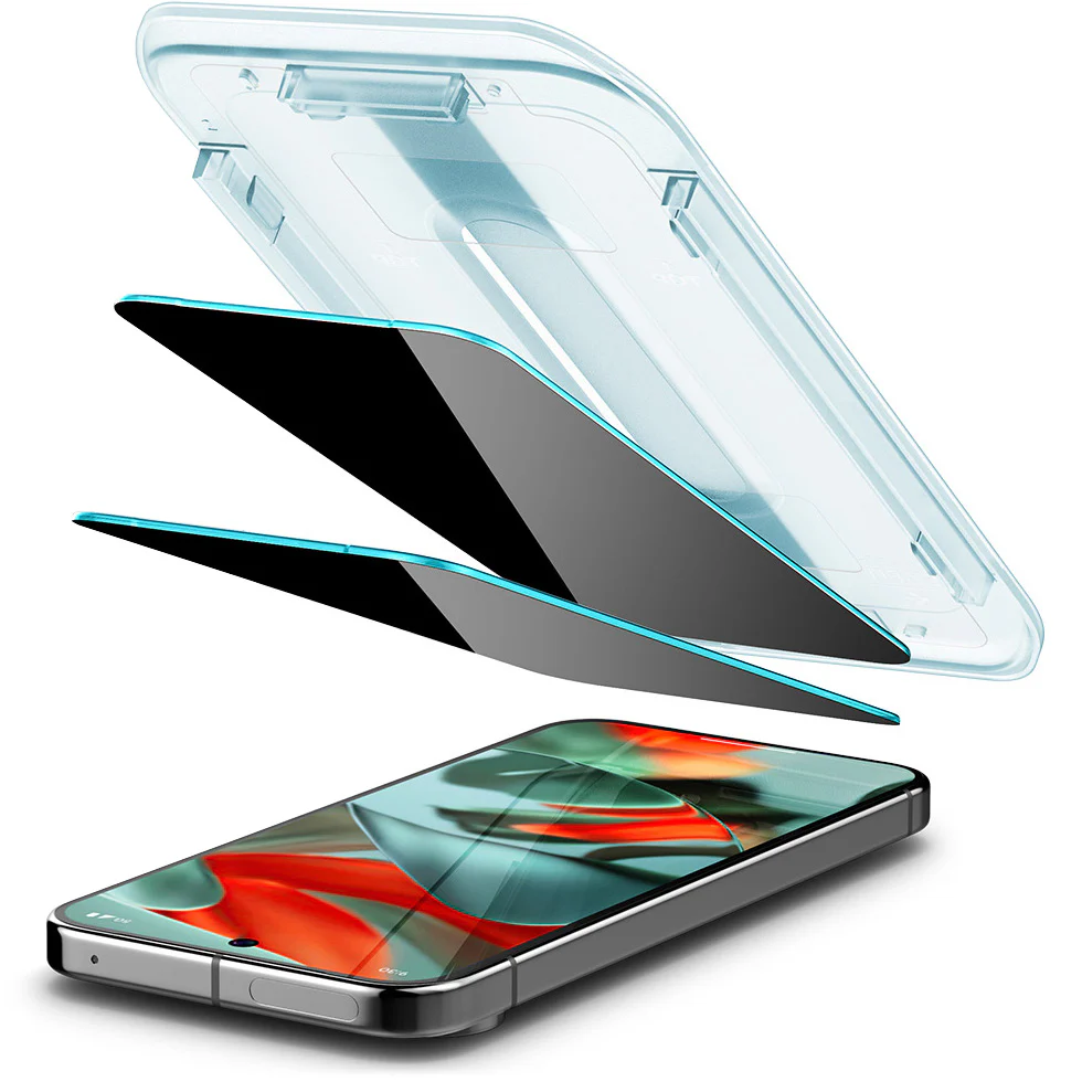 Glas für die Schutzhülle für Google Pixel 10 Pro XL / 9 Pro XL, Spigen Glas.tR EZ Fit Privacy 2-Pack - Image 13