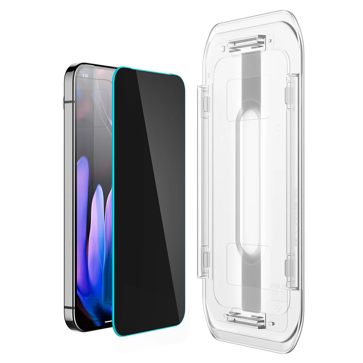 Glas für die Schutzhülle für Google Pixel 10 Pro XL / 9 Pro XL, Spigen Glas.tR EZ Fit Privacy 2-Pack - Image 3