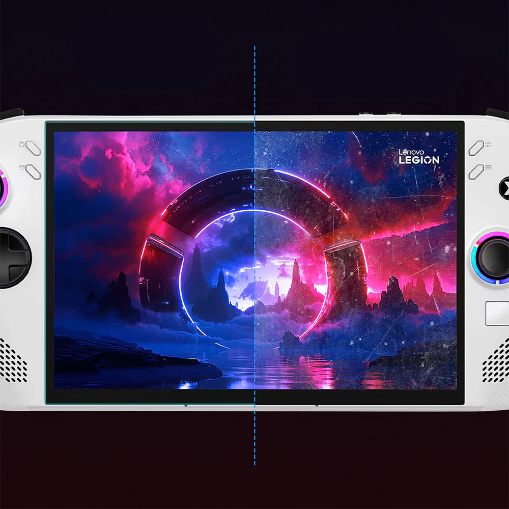 Glas für die Schutzhülle für Lenovo Legion Go S, Spigen Glas.tR Slim 2-Pack, Transparent - Image 6