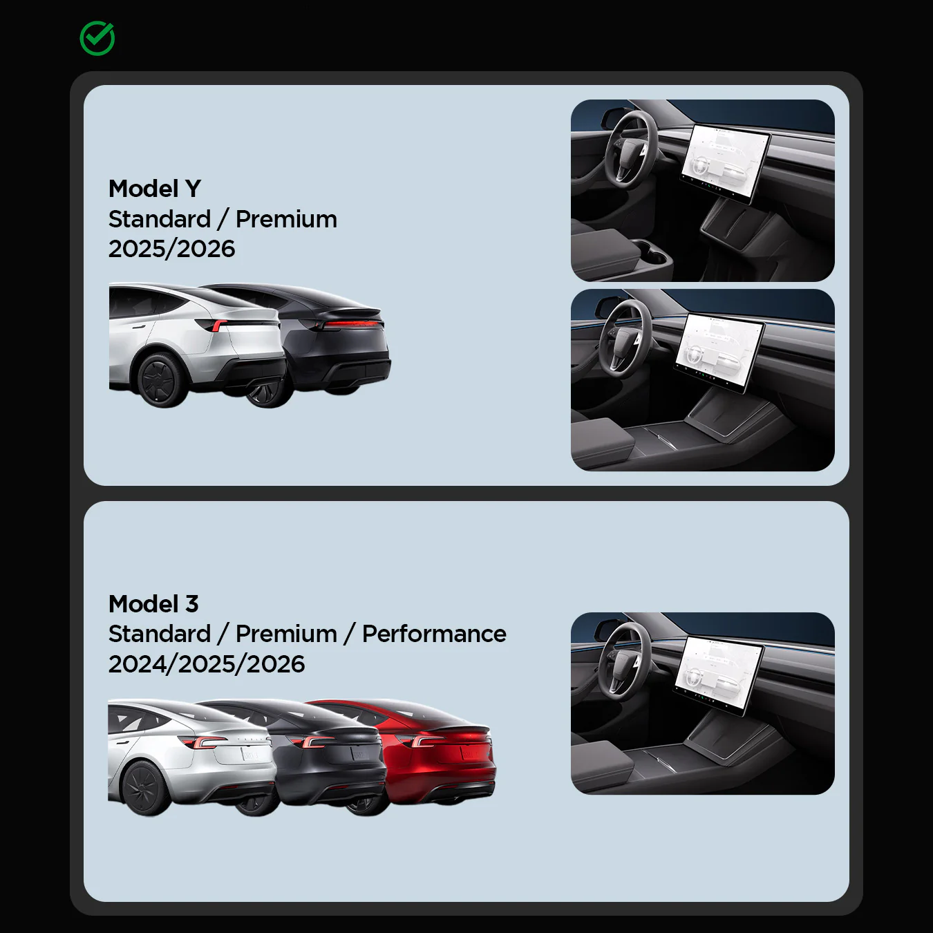 Glas für Tesla Model 3 2024-2026 / Y 2025-26, Spigen Glas.tR EZ Fit FC AC 1-Pack, Schwarzer Rahmen - Image 14