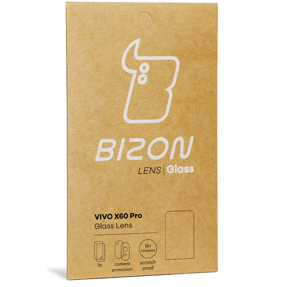 Gehärtetes Glas für die Kamera Bizon Glass Lens für Vivo X60 Pro, 2 Stück - Image 5