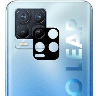 Gehärtetes Glas für die Kamera Bizon Glass Silk Lens für Realme 8 Pro, 2 Stück - Image 3