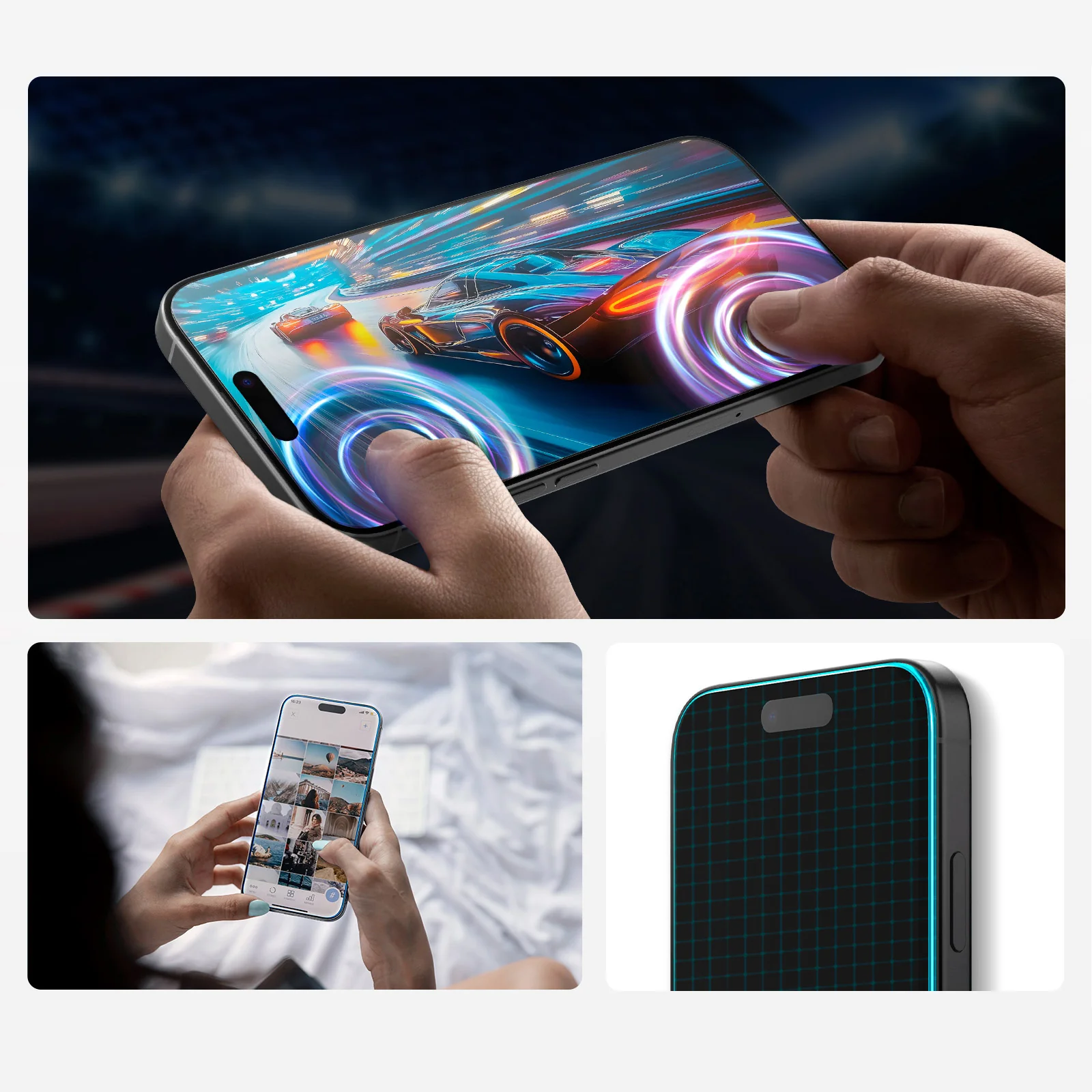 Glas für iPhone 17, Spigen Glas.tR AlignMaster S 3-Pack - Image 11