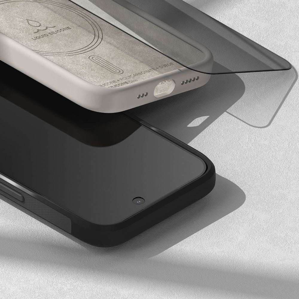 Gehärtetes Glas mit Privatschutzfilter Ringke Tempered Glass Privacy für iPhone 15 Pro Max - Image 11