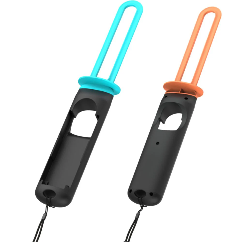 Griff/Aufsätze für Joy-Con Nintendo Switch/Nintendo Switch 2, YAXO Sword Set, Orange/Blau - Image 6