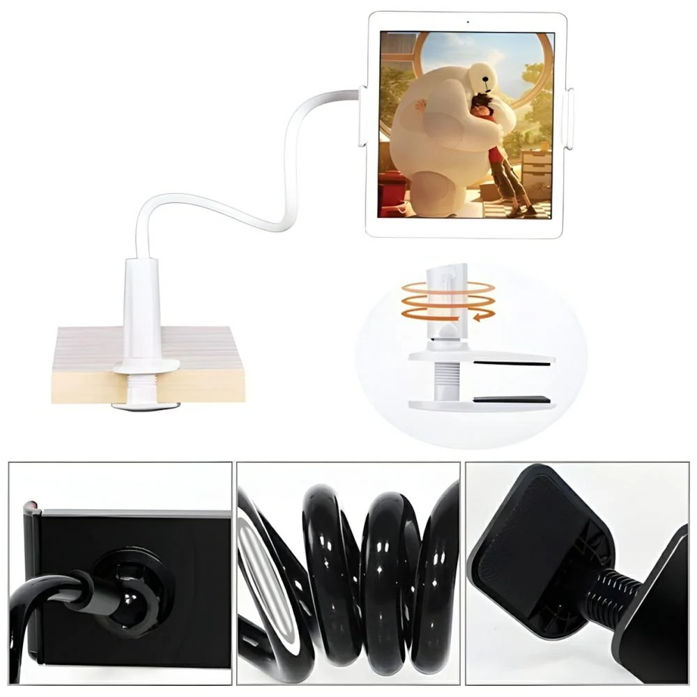 Griff für Schreibtisch für Telefon/Tablet, AWEI X3, Weiß - Image 4